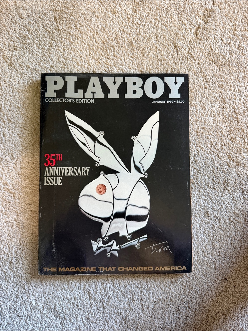 PLAYBOY 35th Anniversary Issue - Black & Silver